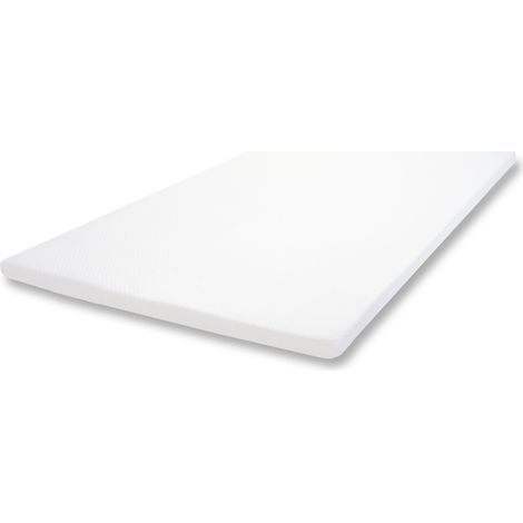 6cm colchón de espuma de memoria topper HHG-508, topper colchón topper protector de colchón, 140x200cm visco espuma (1/5)