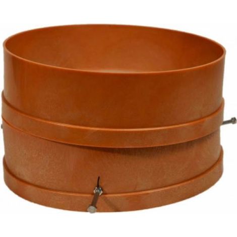 Filtro miele 2 pezzi in plastica da Ø30 cm con doppia rete e staffe