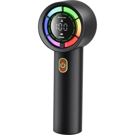 Fan de turbo ventilateur poche d'affichage LED réglable (1/5)