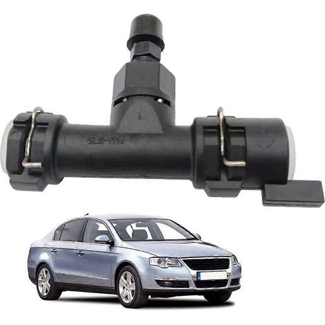 Soupapes de purge de pompe auxiliaire d'embrayage automobile durable, tuyau à trois voies pour 1J0721468B 1J0721468C (1/4)