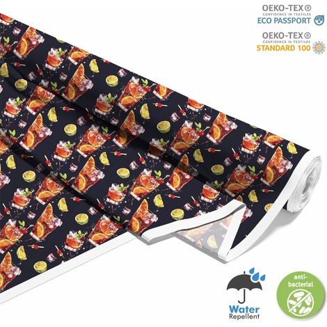 TESSUTI DECORATIVI PER ESTERNI OXFORD - Motivo Cocktail DX8375 (1/5)