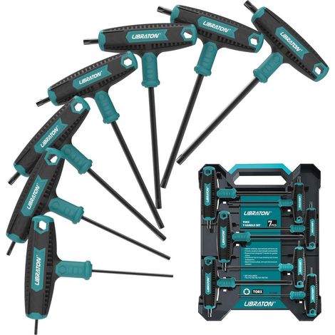 Schraubendreher T Griff 7tlg TX10 Aufbewahrungsbox Torx (1/5)