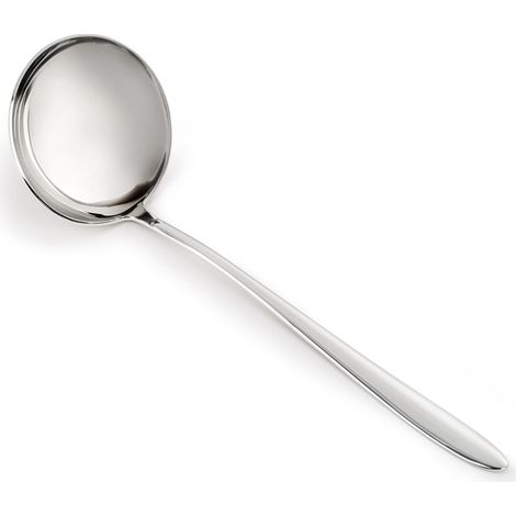Mestolo per zuppa Arcos Berlino 562000 monoblocco in un pezzo unico in acciaio inox 18/10, spessore 3 mm e anta 28 cm in scatola (1/4)