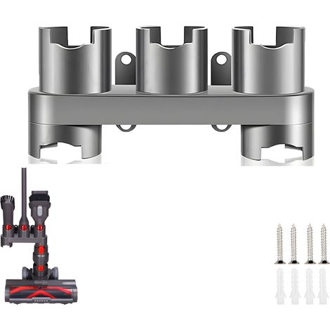 Support mural pour accessoires d'aspirateur lot de 1 avec 6 emplacements de rangement compatible avec Dyson GEN5 V7 V8 V10 V11 V15 pour organiser les accessoires (1/5)