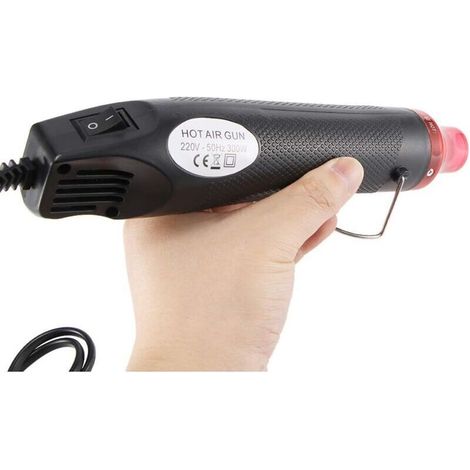 Décapeur thermique portable 300W à haute température pour bricolage et gaufrage film thermo-rétractable (1/3)