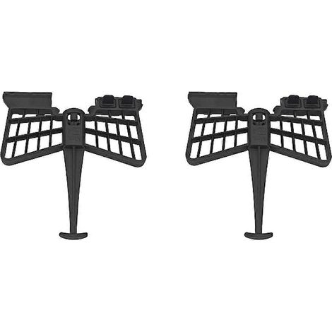 2 tiges de mélange papillon pour robots culinaires Cecotec Mambo modèles 6090/8090/8590/7090 (1/5)