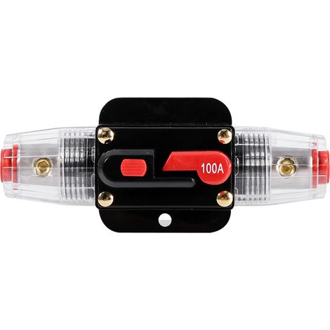 Wasserdichter 12-24V-Sicherungshalter mit rückstellbarem 50A-100A-Leistungsschalter für Auto und Boot (1/3)