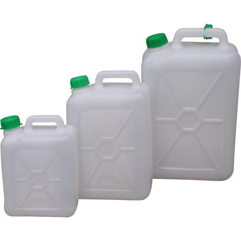 TANICA IN PLASTICA PER ALIMENTI lt.20 (cm. 18,5x29x40 h) 4.00 pz