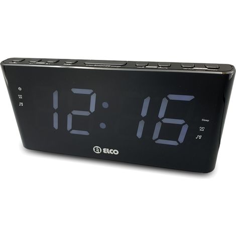 Radiowecker Projektor pd184 schwarz