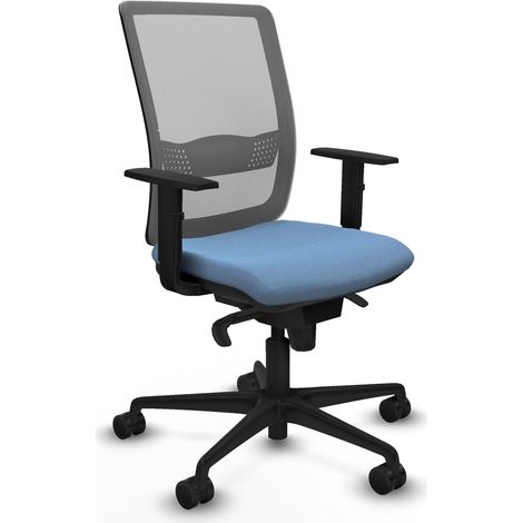 Chaise de bureau piqueras y crespo Sila Haches noir 65 mm roulettes (1/2)