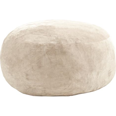 Pouf sacco 3FT pieghevole per adulti, poltrona morbida da lettura, 90x90x50 cm MODENUIT (1/5)