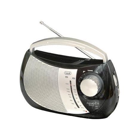Trevi RA 764 Portable Black - Radio (Tragbar, Am,FM, 88-108 MHz, 540-1610 kHz, 0.5 W, Schwarz)