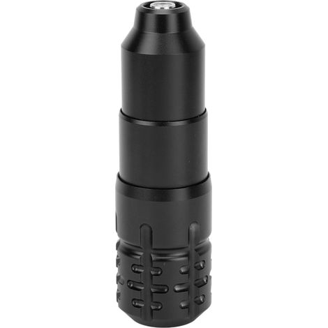 Machine à tatouer rotative professionnelle en alliage, ergonomique, pour tatoueurs, avec moteur de traçage et d'ombrage, noire. (1/5)