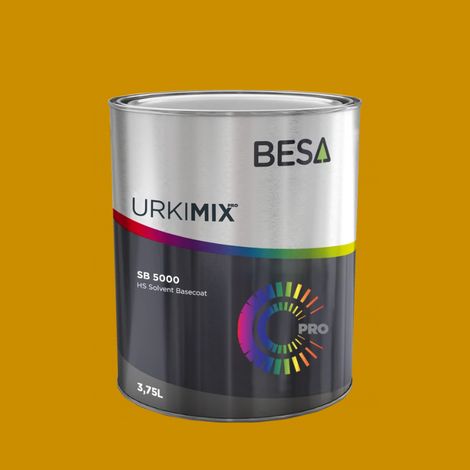 Pot de peinture Polyuréthane / bi composant Jaune Miel RAL 1005 Satin - 2,5 kg