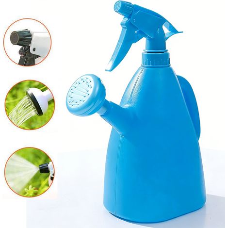 Arrosoir + Pulvérisateur 2-en-1 - Débit Ajustable, 1L - pour l'Entretien Facile des Plantes en Pot, Jardinage Maison (1/5)