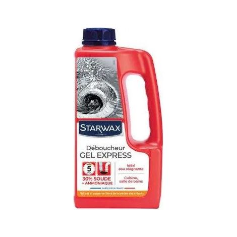 Sgrassatore per cucina/bagno Gel 5 minuti 1 litro - Starwax