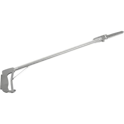 Pince à crabes en acier inoxydable de 76 cm (30 pouces), portable et multifonctionnelle, pour crabes, fruits de mer et calamars. Pince droite. (1/5)