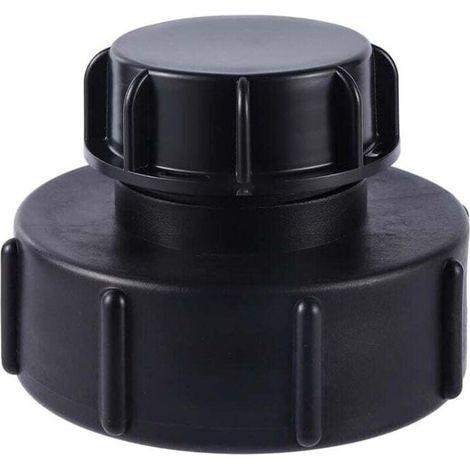 Adaptateur Réservoir IBC S100 x 8 Réduction S60 x 6 Filetage Grossier Capuchon Tuyau Arrosage Robinetterie