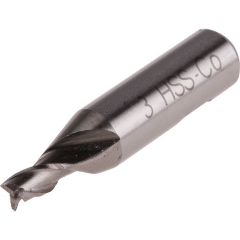 Fraise en bout RS PRO HSCo 3mm 28 mm ( Prix pour 1 )