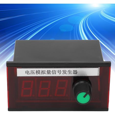Affichage numérique, signal analogique, générateur de tension 0-±10 V, réglage par potentiomètre, réglage de la limite de couple du servo, alimentation CC 15-30 V (1/5)