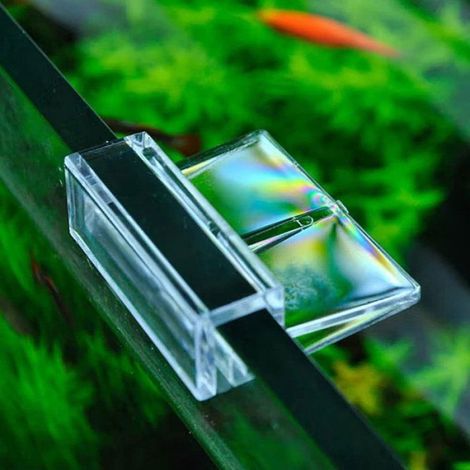 Lot de 8 clips pour aquarium - Supports pour aquarium - 8 mm - Clips pour couvercle d'aquarium en acrylique (1/5)