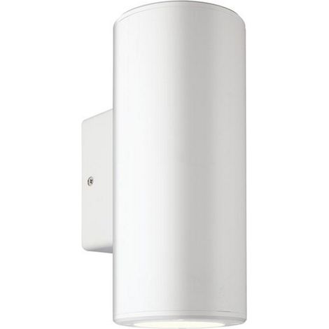 Applique Murale Extérieure D76 Pour 2 Ampoules LED GU10 IP54 Blanc ZAMBELIS (1/2)