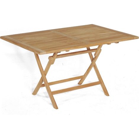 Klapptisch Perth 140 x 95 cm Teakholz