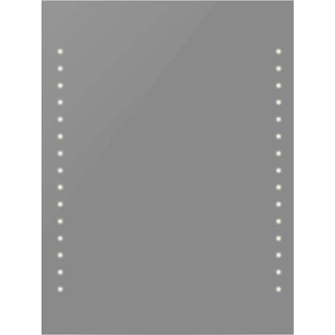 vidaXL Espejo de cuarto de baño 60x80 cm con luces LED (1/3)