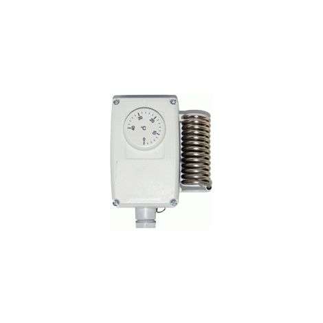 Thermador – Thermostat étanche IP54 – Plage de réglage -5°C à +35°C – Protection contre l'eau et la poussière – Pour environnements humides