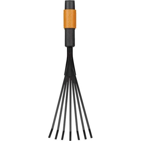 Outil de nettoyage Fiskars Quikfit râteau noir 12.5 cm