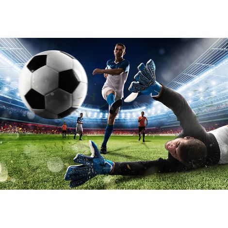 Papier peint panoramique Football - Joueur de Foot - 130 cm x 87 cm (1/2)