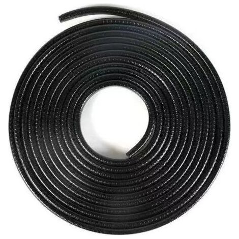 Bande d'étanchéité en caoutchouc 5 m – Joint de porte en U – PVC noir sans colle – Protection contre rayures pour voiture, camion, bateau (1/4)