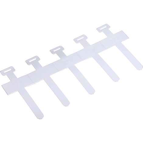 Clip serre-câbles auto-adhésif, Ø max 13mm en Aluminium ( Prix pour Boîte de 250 )