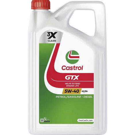 Castrol Motoröl GTX 5W-40 A3-B4 5L