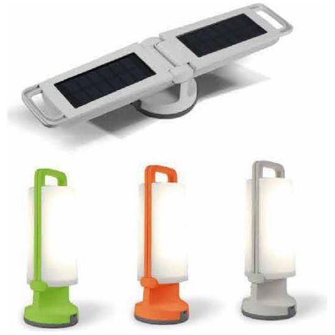 SOLARLEUCHTE DRAGONFLY IP54 MIT TOUCH-DIMMER, ORANGE