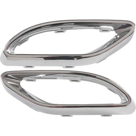 1 Paar Auspuffblenden für den hinteren Auspuff, kompatibel mit Mercedes W177 A, W238 E und W205 C (Referenznummern: 2058852221 und 2058852321). (1/5)