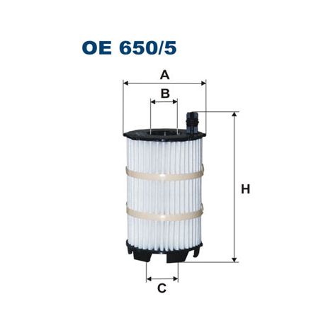 Filtro olio OE650/5 filtron
