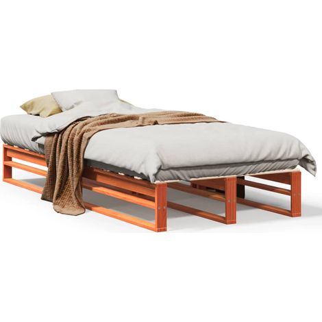 Maison Exclusive - Estructura de cama sin colchón madera maciza m