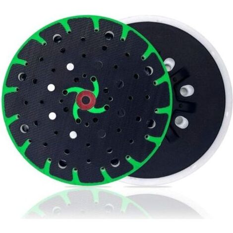 plateau de ponçage souple pour Festool 150 mm avec plaque de support Filetage de raccordement M8 Aspirateur de poussière pour ponceuse excentrique. (1/5)