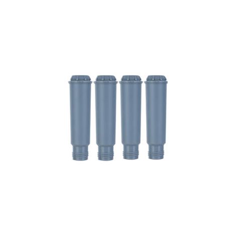 4er-Pack Wasserfilterkartuschen für Krups Claris F088 Kaffeemaschinen, Filterkartusche für Kaffeemaschinen