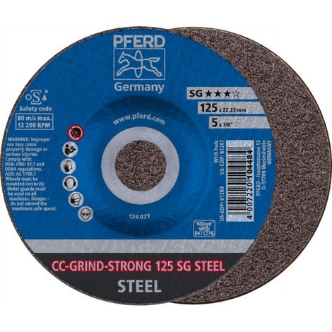 Disque a meuler PFERD 104484 125 mm