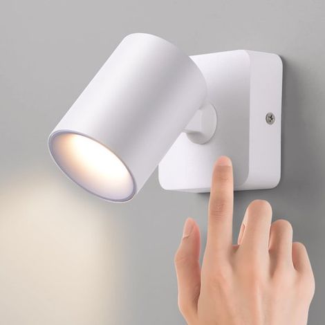 Lámpara de mesita de noche - Lámpara de lectura de mesita de noche - Luz nocturna para el dormitorio - Iluminación nocturna (1/5)