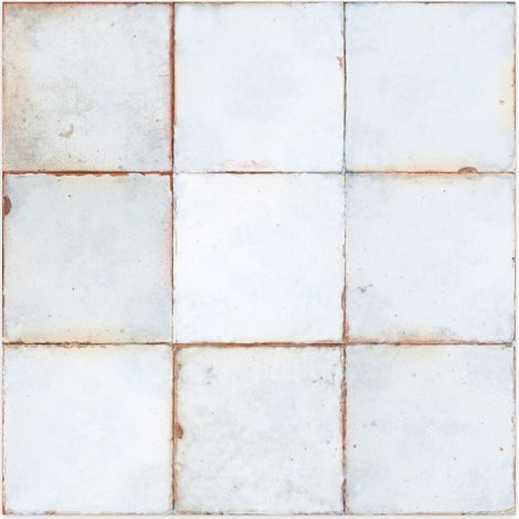 Carrelage Vintage Blanc 33x33x0,95 cm Selvora - Sol et mur intérieur (vendu par carton de 1,09 m²) - RO'MA CARRELAGE