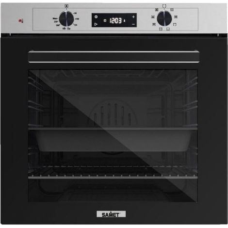 Forno Samet multifunzione ThorXL inox con manopole in platino