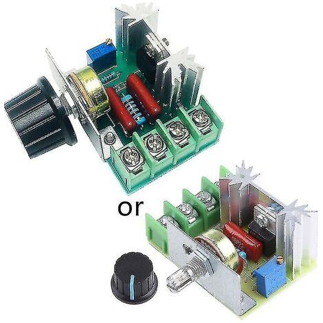 AC Voltage Regulator 50-220V Motor Speed Controller 2000W SCR Speed Controller (1/4)