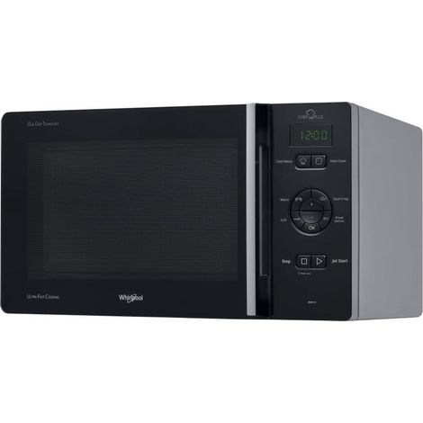 Horno Microondas Combinado Whirlpool MCP 345 SL 25 L 800 W Negro Plata
