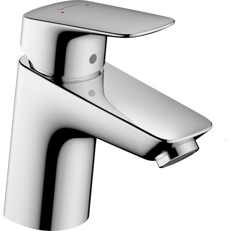 hansgrohe Logis Mitigeur de lavabo, ComfortZone70, vidage à (1/5)