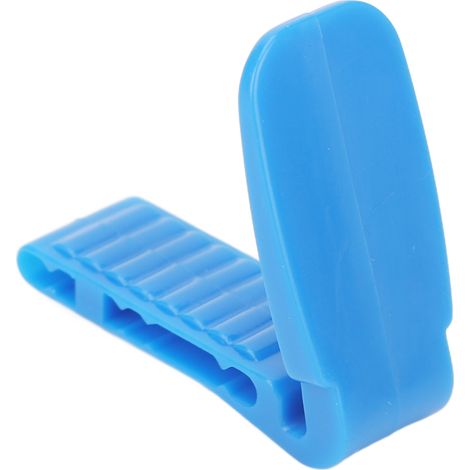 Lot de 4 Positionneurs Radiographie Dentaire Intra-orale, Système Résistant à la Chaleur, Film X-Ray pour Dents Antérieures, Bleu (1/5)
