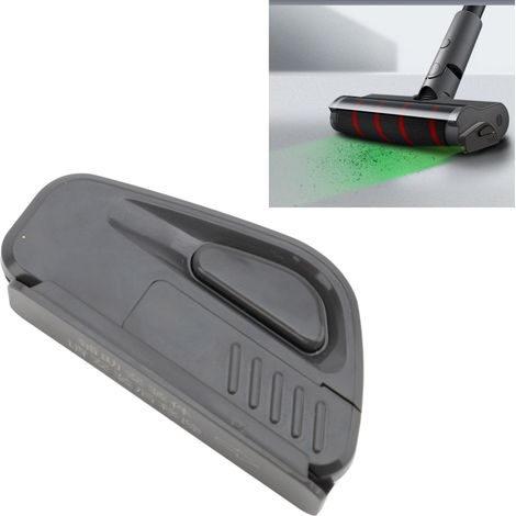 [Lampe de détection de poussières] - Lampe verte attachement pour aspirateur plastique détection de micro-poussières et poils animaux (1/5)