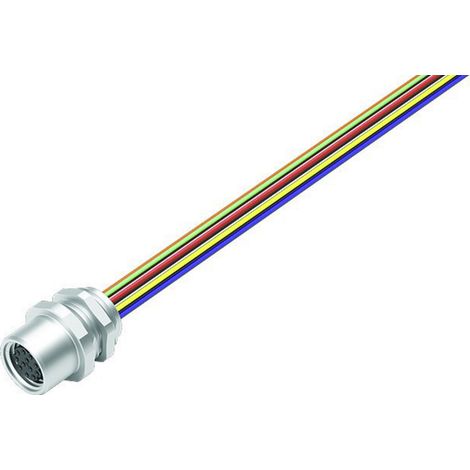binder 76 6218 1118 00012-0200 Sensor-/Aktor-Steckverbinder, konfektioniert M8 Buchse, Einbau vertik